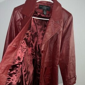 Centigrade Red Leather Jacket